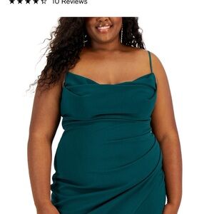 Plus size asymmetrical cocktail dress size 22